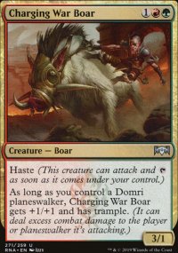 Charging War Boar - 