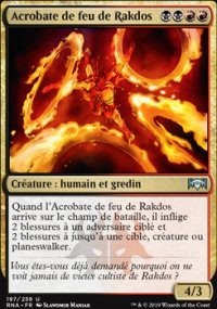 Acrobate de feu de Rakdos - 