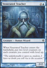 Venerated Teacher - Rise of the Eldrazi