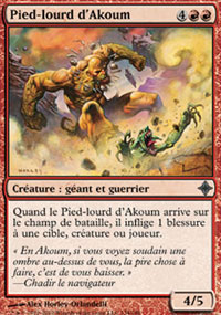 Pied-lourd d'Akoum - 