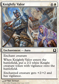 Knightly Valor - Return to Ravnica