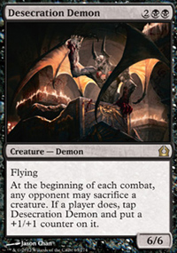 Desecration Demon - Return to Ravnica