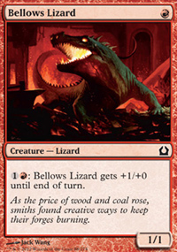 Bellows Lizard - Return to Ravnica