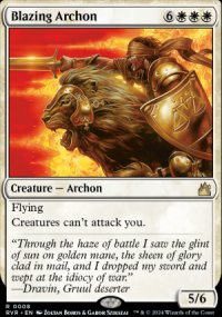 Blazing Archon 1 - Ravnica Remastered