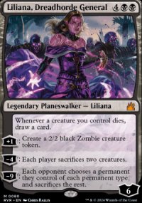 Liliana, Dreadhorde General - Ravnica Remastered