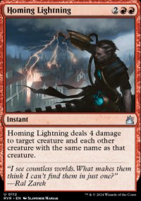 Homing Lightning - Ravnica Remastered