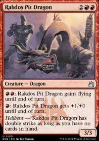 Rakdos Pit Dragon - Ravnica Remastered