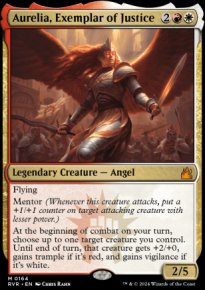 Aurelia, Exemplar of Justice 1 - Ravnica Remastered