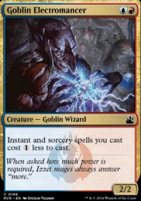 Goblin Electromancer 1 - Ravnica Remastered