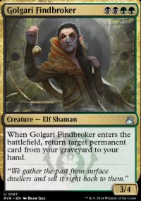 Golgari Findbroker - Ravnica Remastered