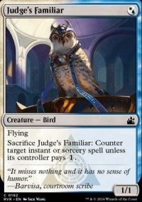 Judge's Familiar - Ravnica Remastered