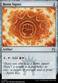 Boros Signet - Ravnica Remastered