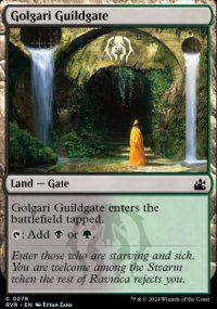 Golgari Guildgate 1 - Ravnica Remastered