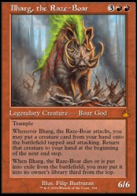 Ilharg, the Raze-Boar 2 - Ravnica Remastered