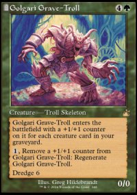 Golgari Grave-Troll 2 - Ravnica Remastered