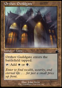 Orzhov Guildgate 2 - Ravnica Remastered