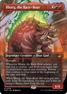 Ilharg, the Raze-Boar 4 - Ravnica Remastered