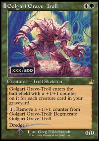 Golgari Grave-Troll 3 - Ravnica Remastered