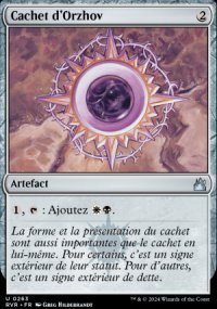 Cachet d'Orzhov - 