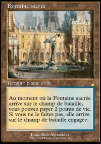 Fontaine sacre - 