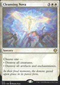 Cleansing Nova - Starter Commander Decks