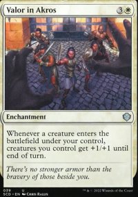 Valor in Akros - Starter Commander Decks