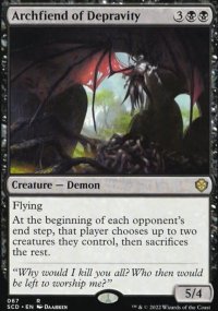 Archfiend of Depravity - Starter Commander Decks