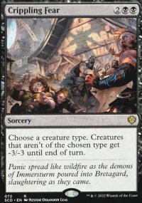 Crippling Fear - Starter Commander Decks