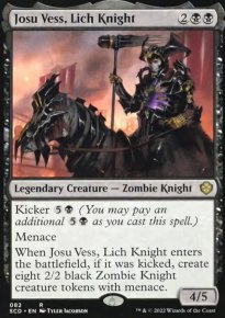 Josu Vess, Lich Knight - Starter Commander Decks