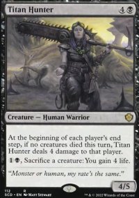 Titan Hunter - Starter Commander Decks