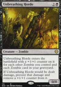 Unbreathing Horde - Starter Commander Decks