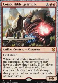 Combustible Gearhulk - Starter Commander Decks