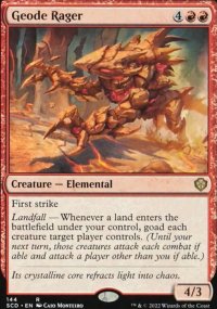 Geode Rager - Starter Commander Decks