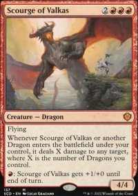 Scourge of Valkas - Starter Commander Decks