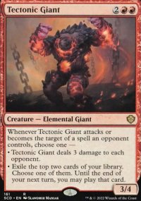 Tectonic Giant - Starter Commander Decks