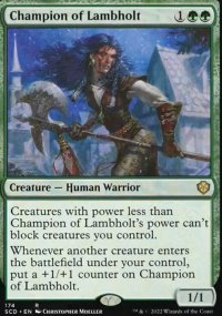 Champion of Lambholt - Starter Commander Decks