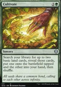 Cultivate - Starter Commander Decks