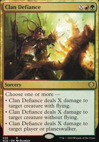 Clan Defiance - Starter Commander Decks