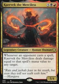 Kaervek the Merciless - Starter Commander Decks