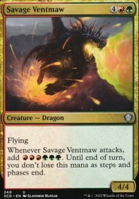 Savage Ventmaw - Starter Commander Decks