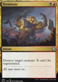 Terminate - Starter Commander Decks