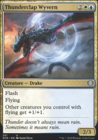 Thunderclap Wyvern - Starter Commander Decks