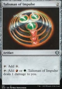 Talisman of Impulse - Starter Commander Decks