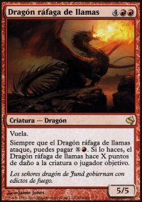 Dragon  la salve de flammes - 