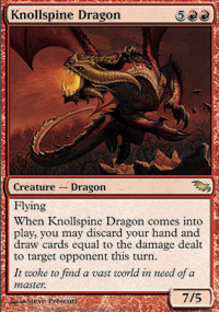 Knollspine Dragon - Shadowmoor