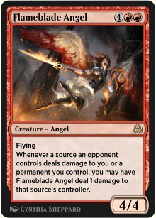 Flameblade Angel - Shadows over Innistrad Remastered