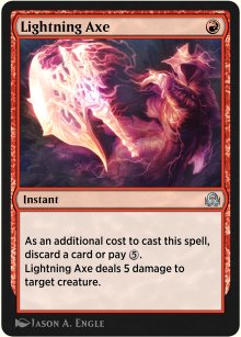 Lightning Axe - Shadows over Innistrad Remastered