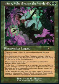 Nissa, Who Shakes the World - Secret Lair