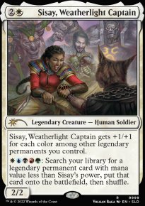 Sisay, Weatherlight Captain - Secret Lair