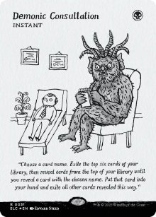 Consultation dmoniaque - Secret Lair Countdown Kit